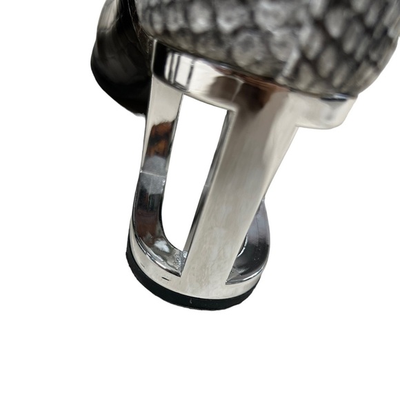 JEFFREY CAMPBELL Leather Snakeskin Orwell Boots - Picture 12 of 14